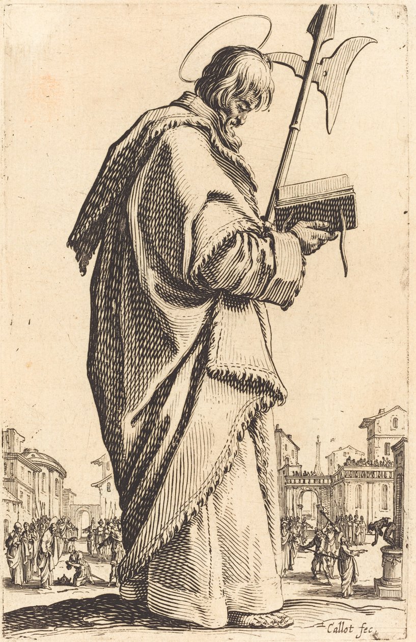 Święty Maciej autorstwa Jacques Callot