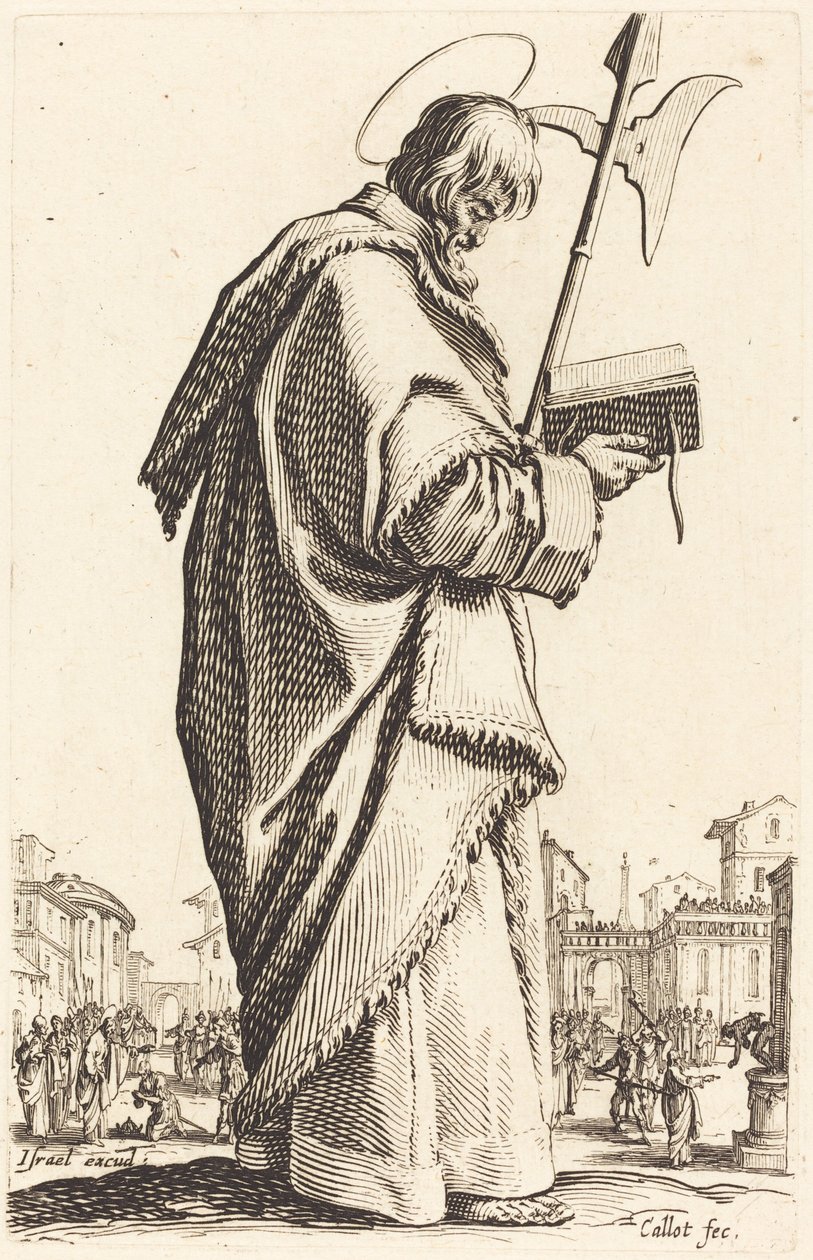 Święty Maciej autorstwa Jacques Callot