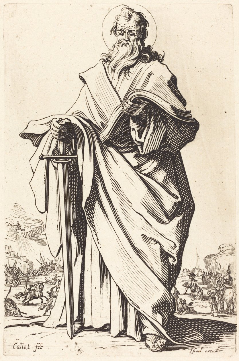 Święty Paweł autorstwa Jacques Callot