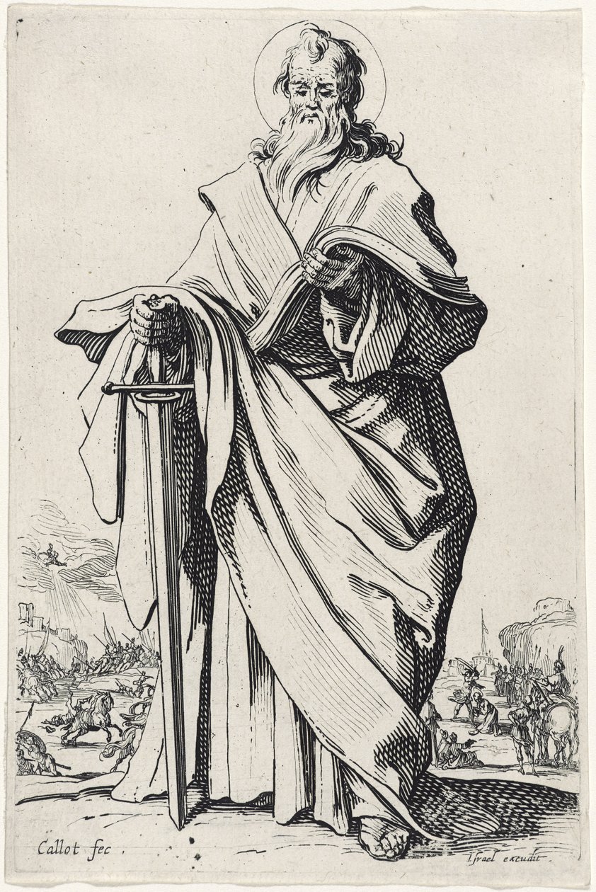 Św. Paweł z Wielkich Apostołów, 1631 autorstwa Jacques Callot