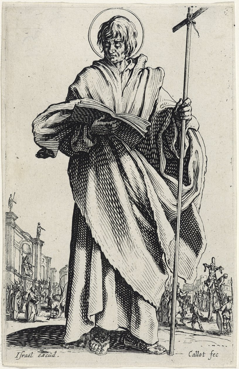 Św. Filip z Wielkich Apostołów, 1631 autorstwa Jacques Callot