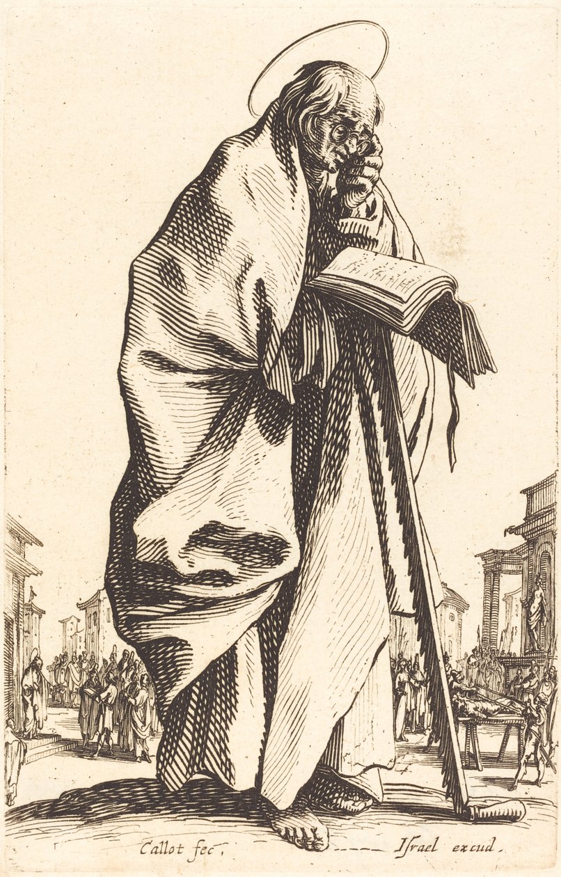 Św. Szymon autorstwa Jacques Callot