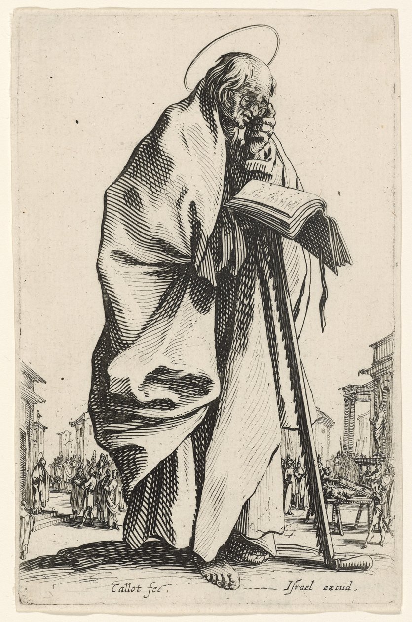 Św. Szymon z Wielkich Apostołów, 1631 autorstwa Jacques Callot