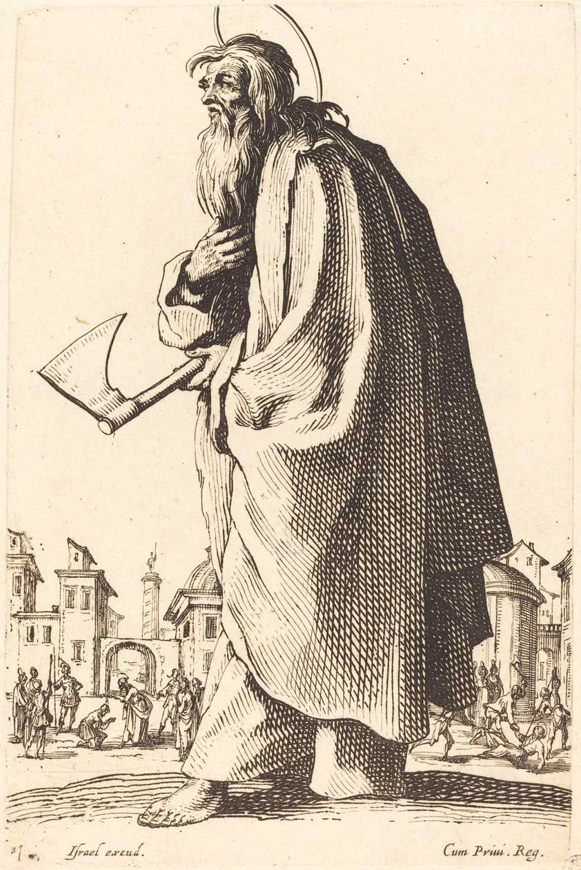 Święty Tadeusz autorstwa Jacques Callot
