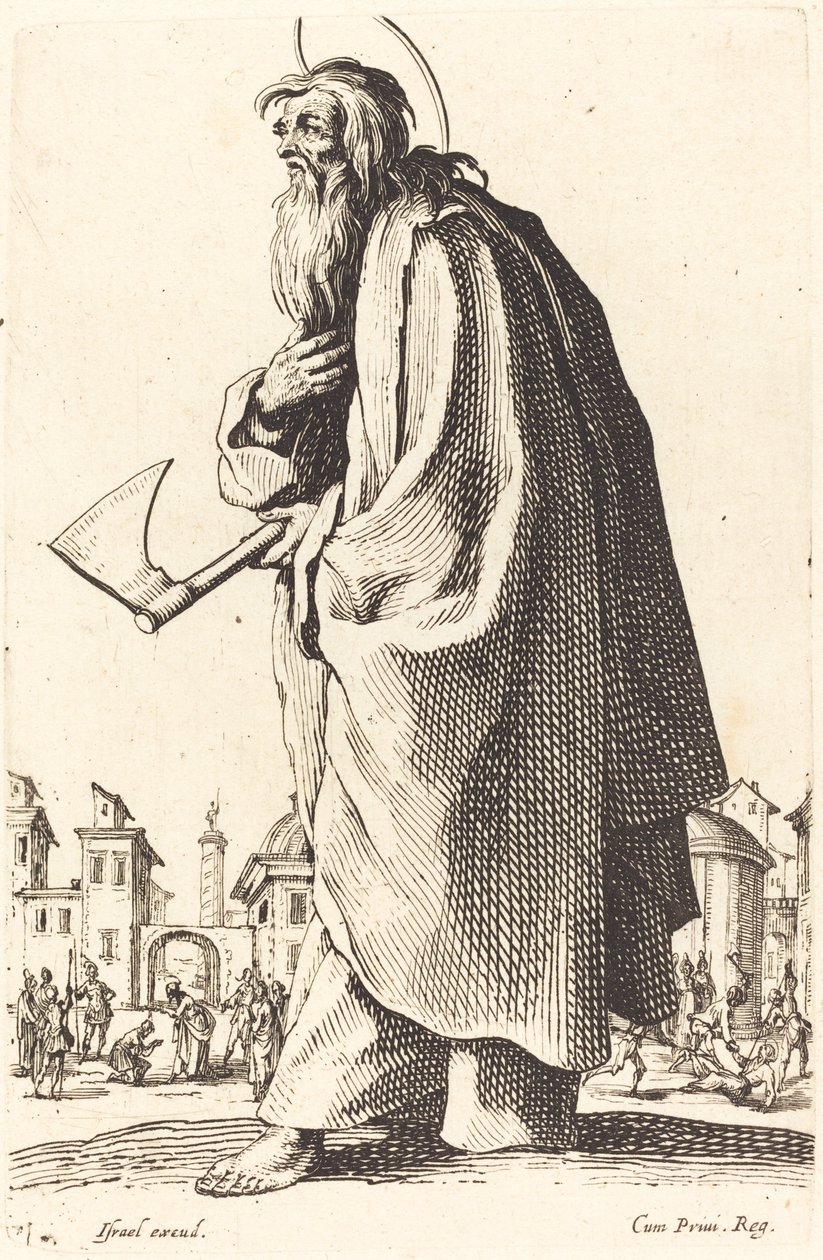 Święty Tadeusz autorstwa Jacques Callot