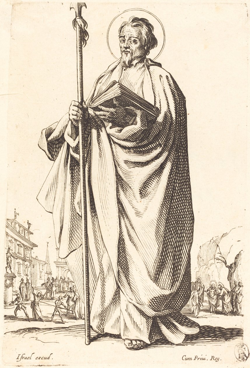 Święty Tomasz autorstwa Jacques Callot
