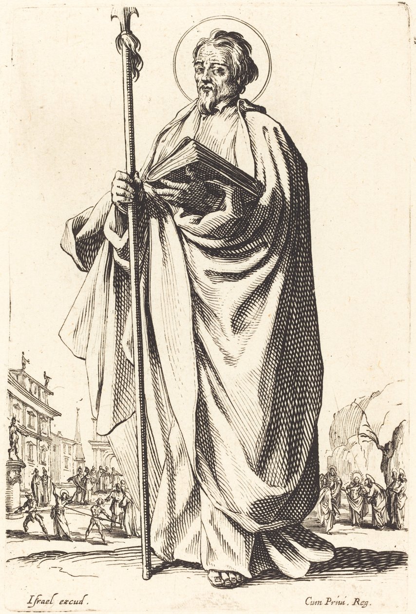 Święty Tomasz autorstwa Jacques Callot