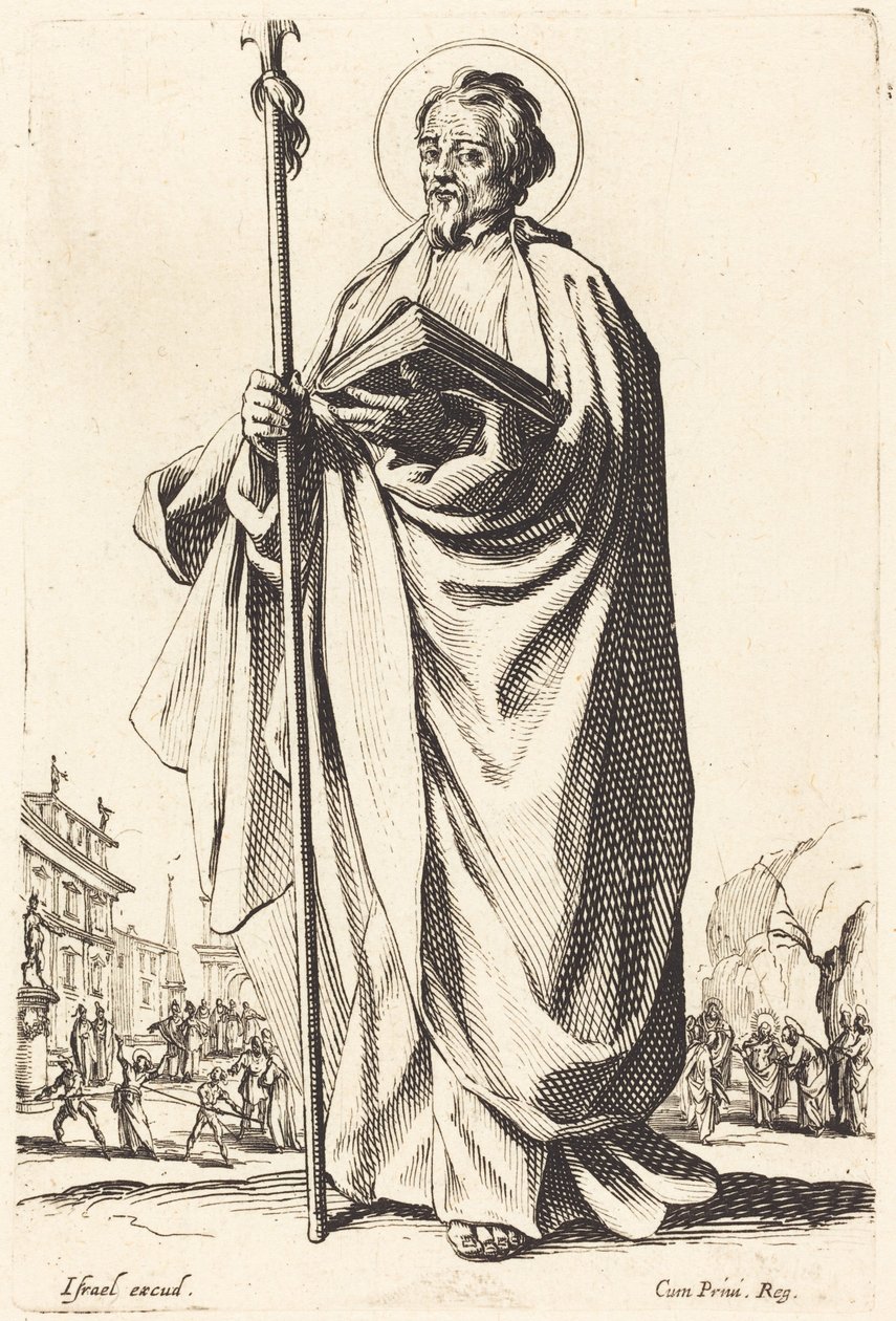 Święty Tomasz autorstwa Jacques Callot