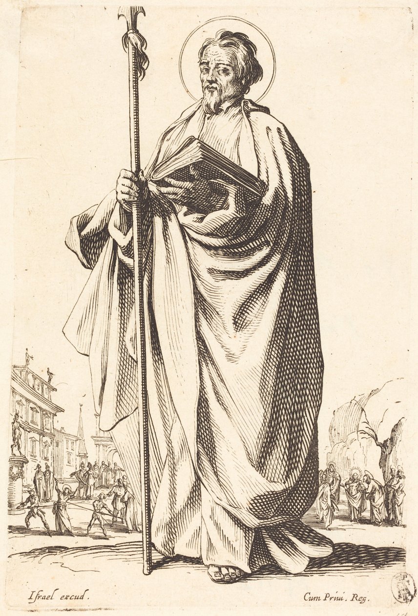 Święty Tomasz autorstwa Jacques Callot
