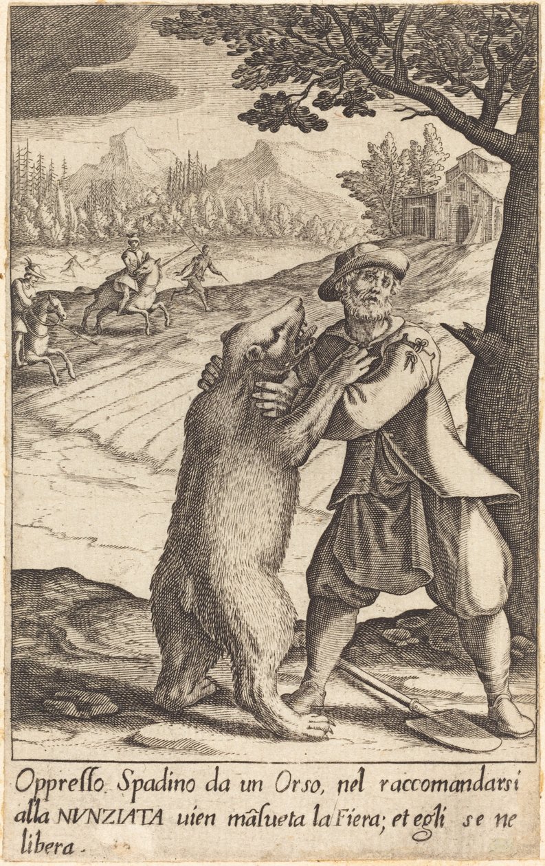 Mały miecz autorstwa Jacques Callot