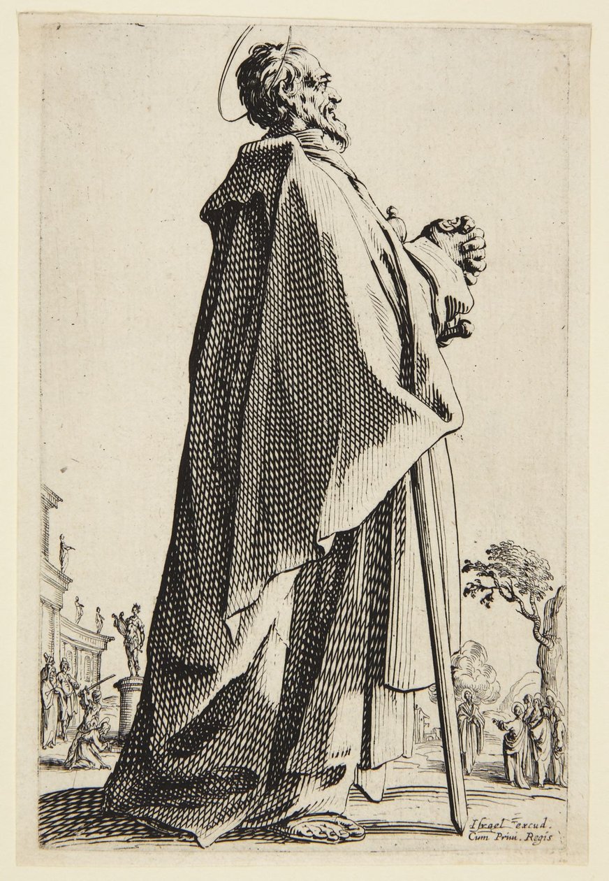 Święty Mateusz autorstwa Jacques Callot