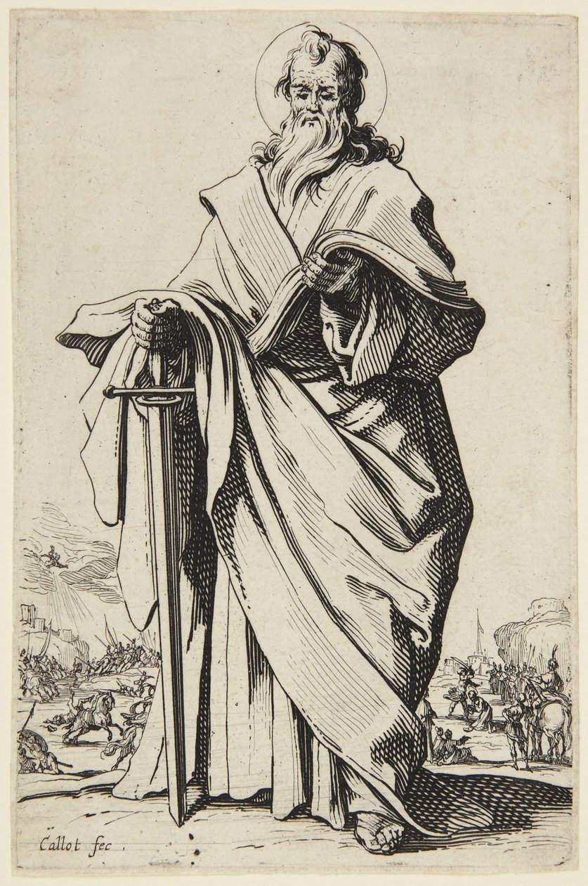 St. Paul autorstwa Jacques Callot