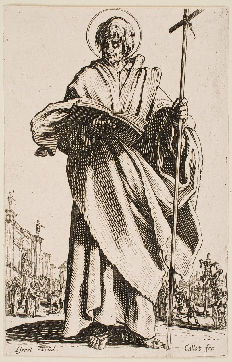 Święty Filip, z serii „Wielcy Apostołowie“ autorstwa Jacques Callot