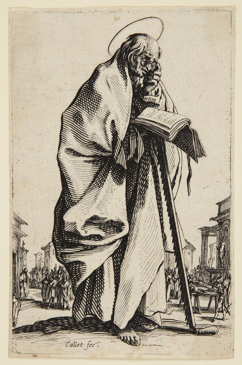 Św. Szymon autorstwa Jacques Callot