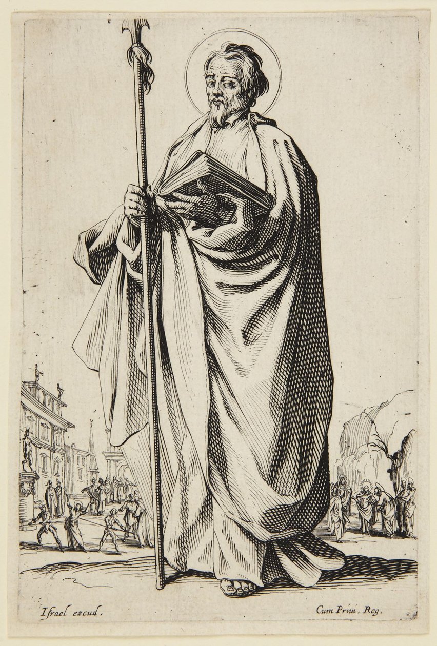 Św. Tomasz autorstwa Jacques Callot