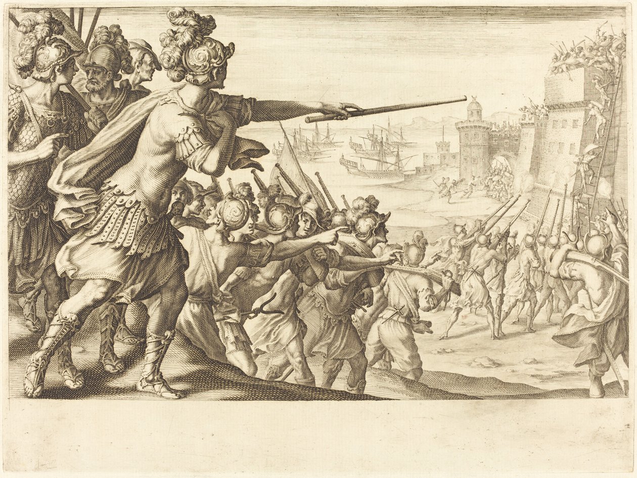 Zabieranie kości autorstwa Jacques Callot
