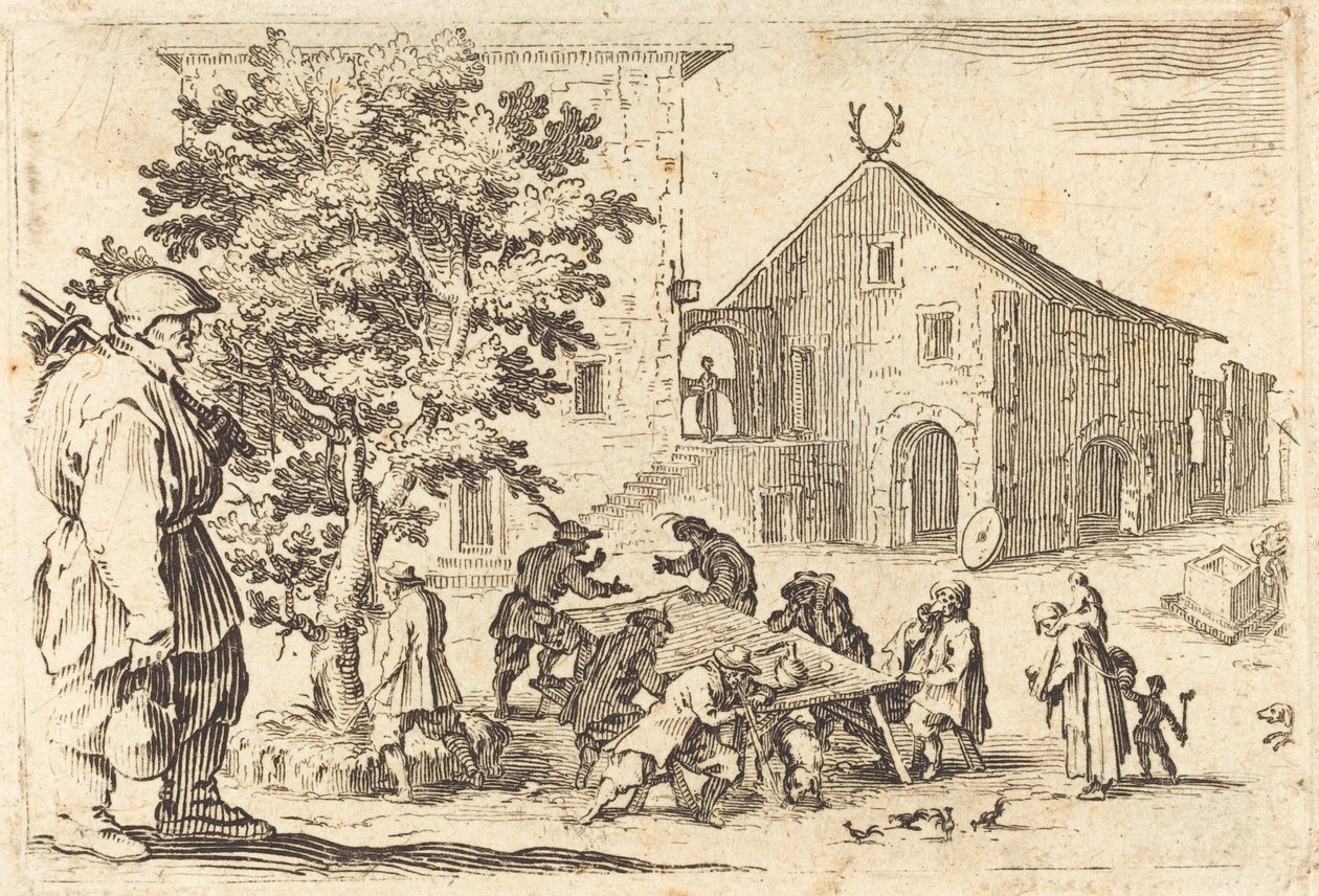 Tawerna autorstwa Jacques Callot