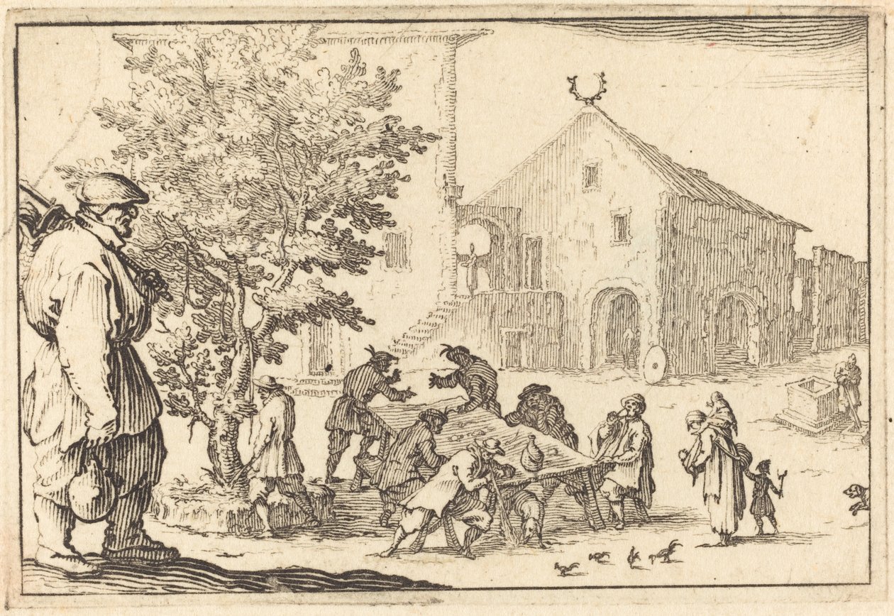 Tawerna autorstwa Jacques Callot