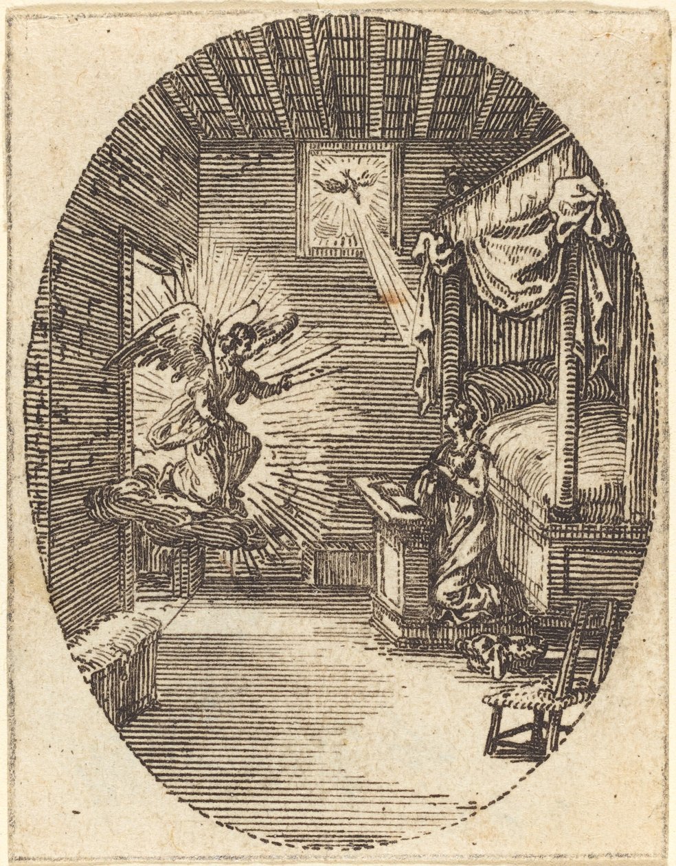 Zwiastowanie autorstwa Jacques Callot