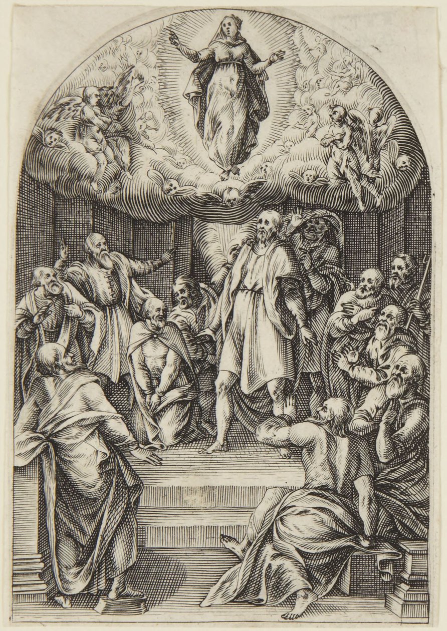 Wniebowzięcie Najświętszej Maryi Panny autorstwa Jacques Callot