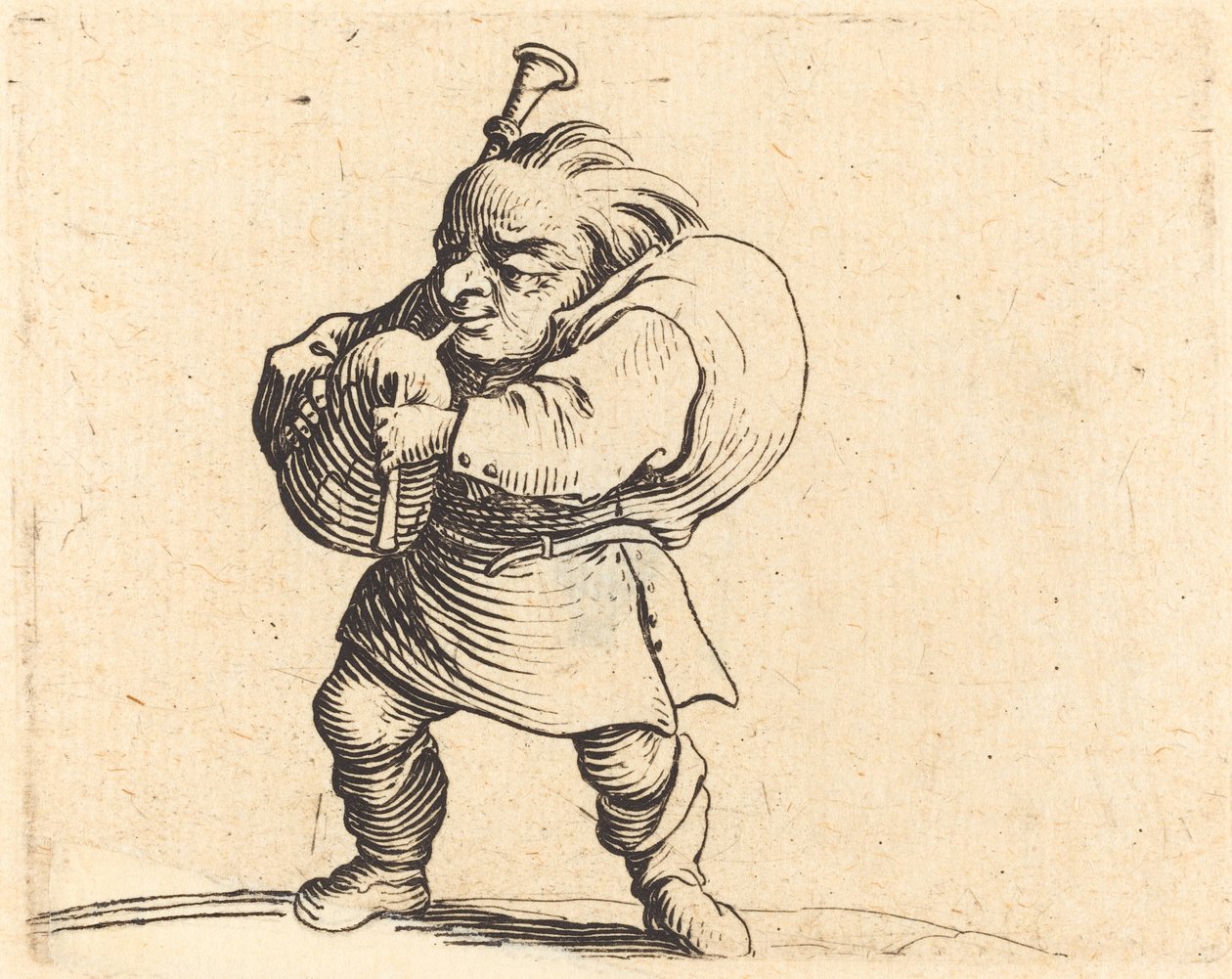 Dudziarz autorstwa Jacques Callot