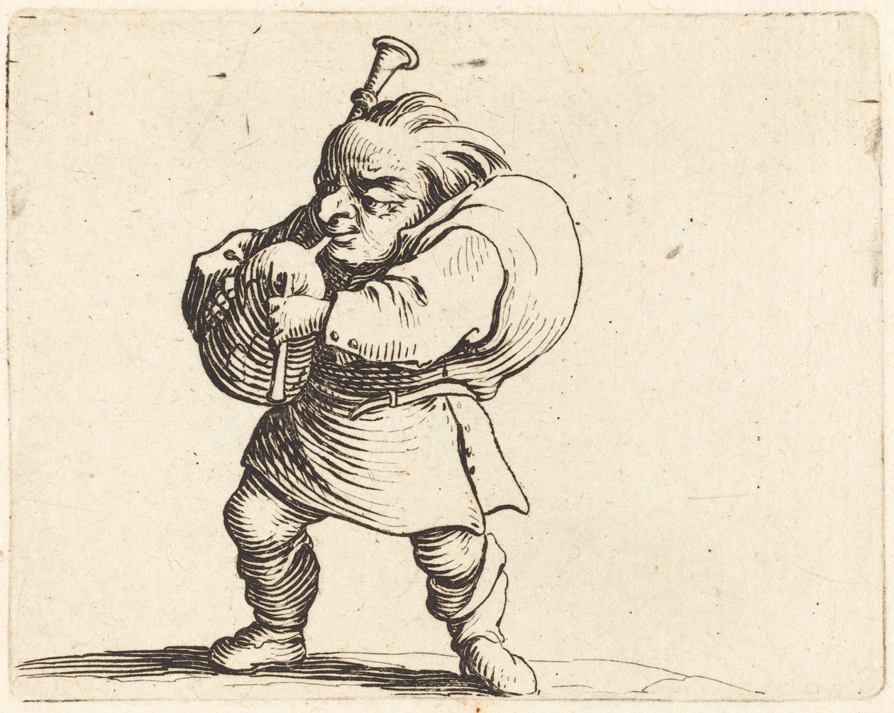 Dudziarz autorstwa Jacques Callot