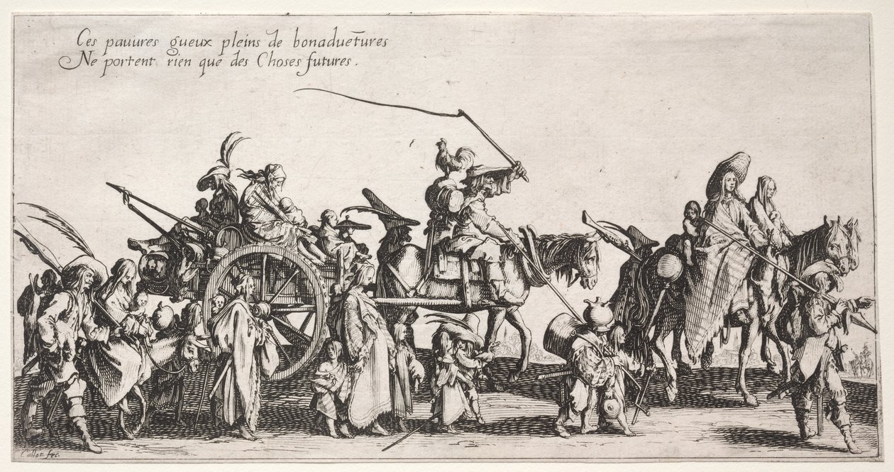 Czesi autorstwa Jacques Callot