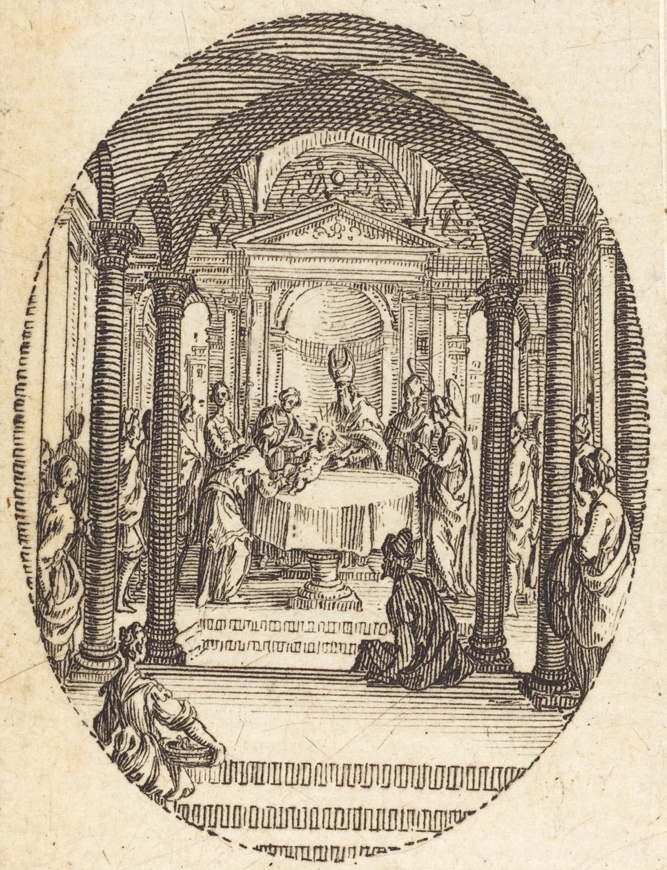Obrzezanie autorstwa Jacques Callot