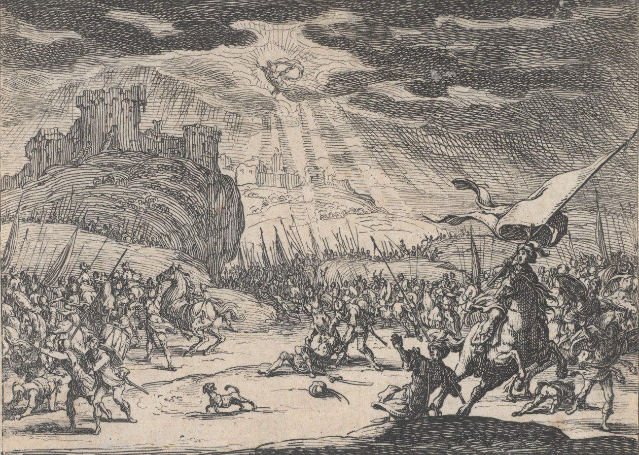 Nawrócenie św. Pawła autorstwa Jacques Callot