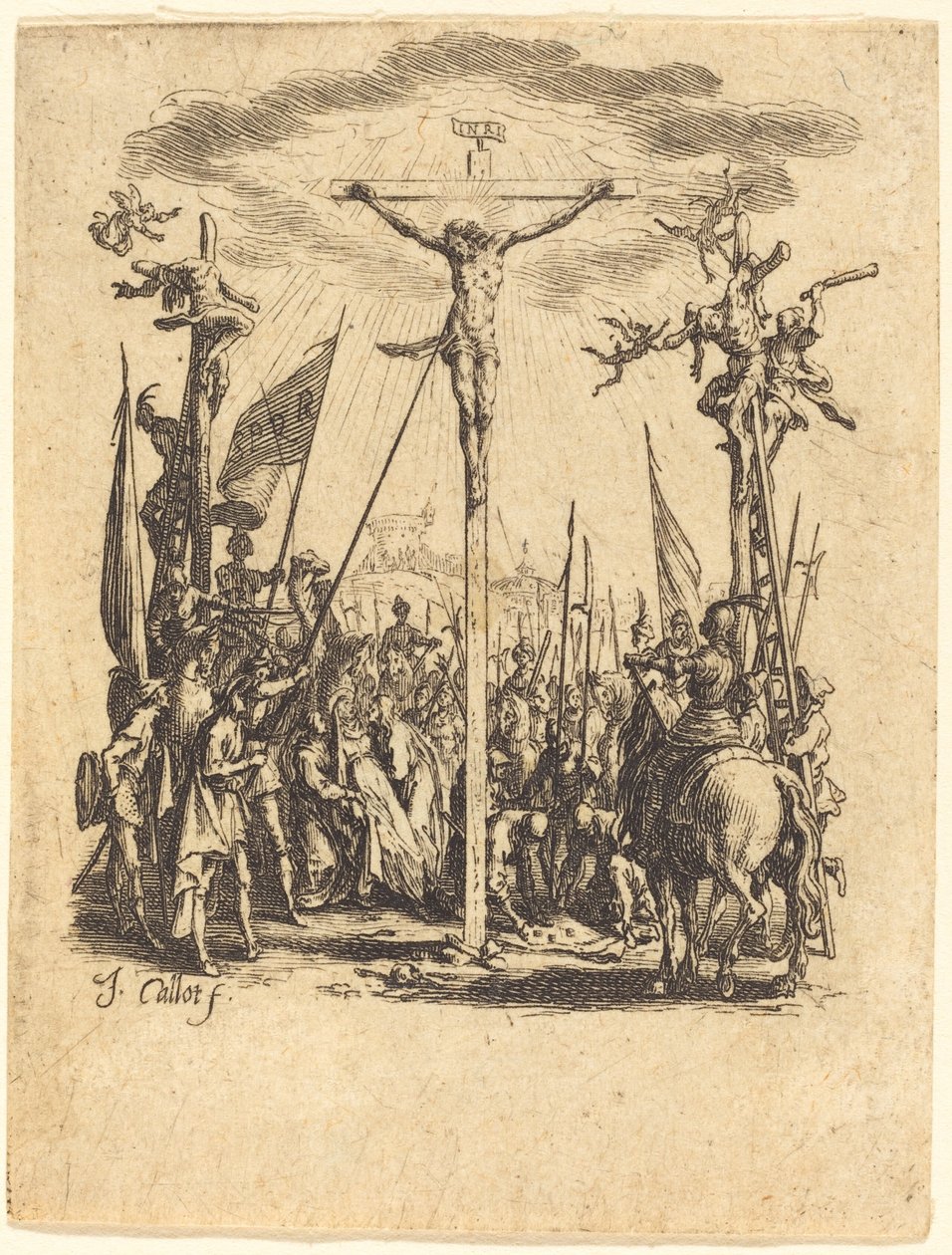 Ukrzyżowanie autorstwa Jacques Callot
