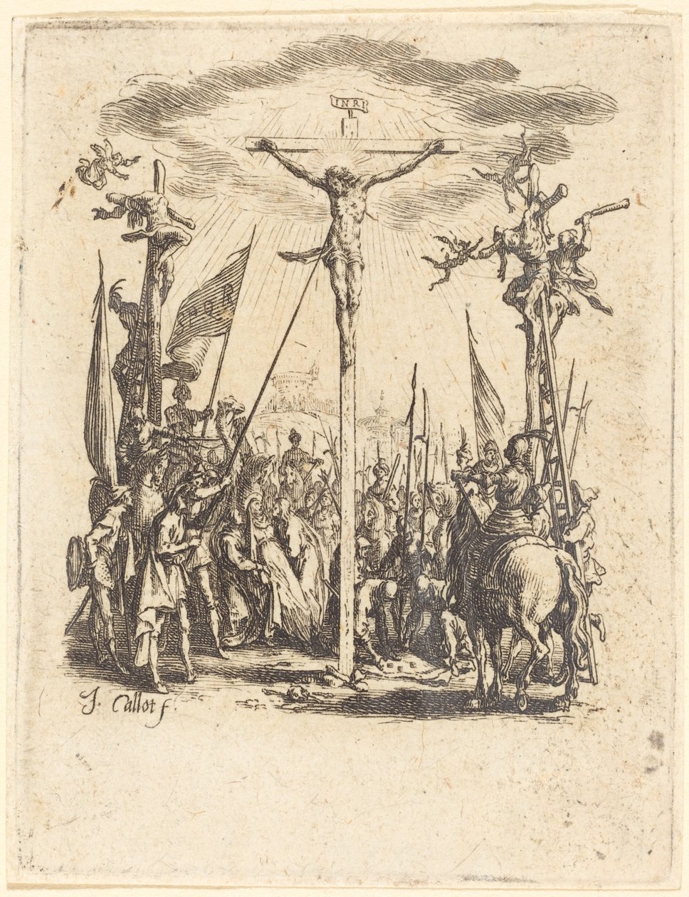 Ukrzyżowanie autorstwa Jacques Callot