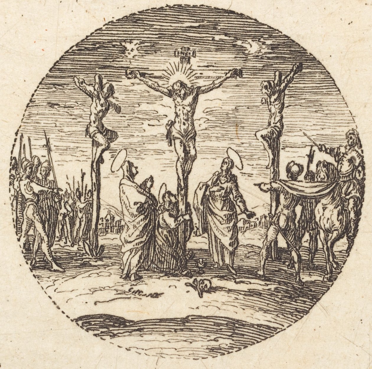 Ukrzyżowanie autorstwa Jacques Callot
