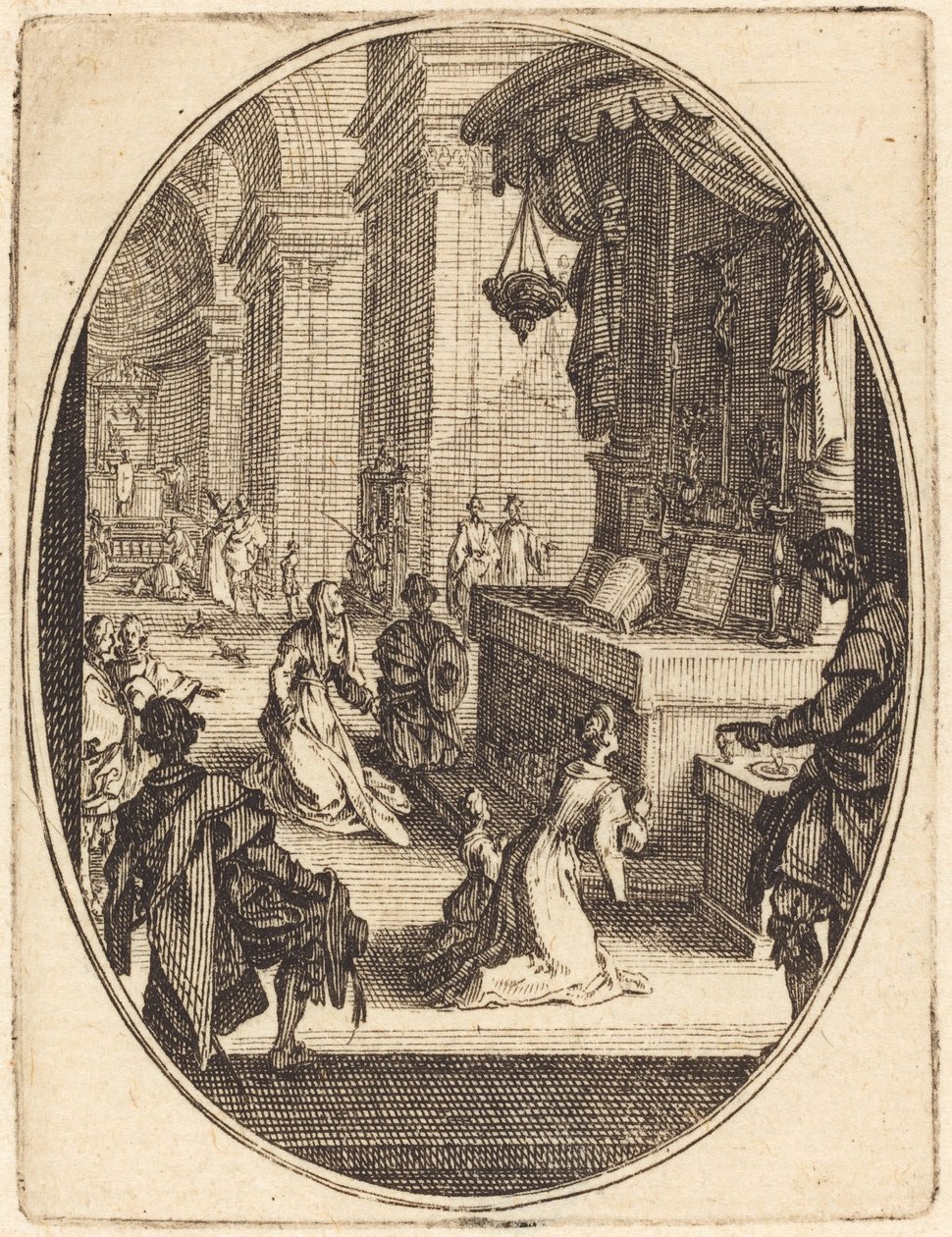 Kult Boga autorstwa Jacques Callot