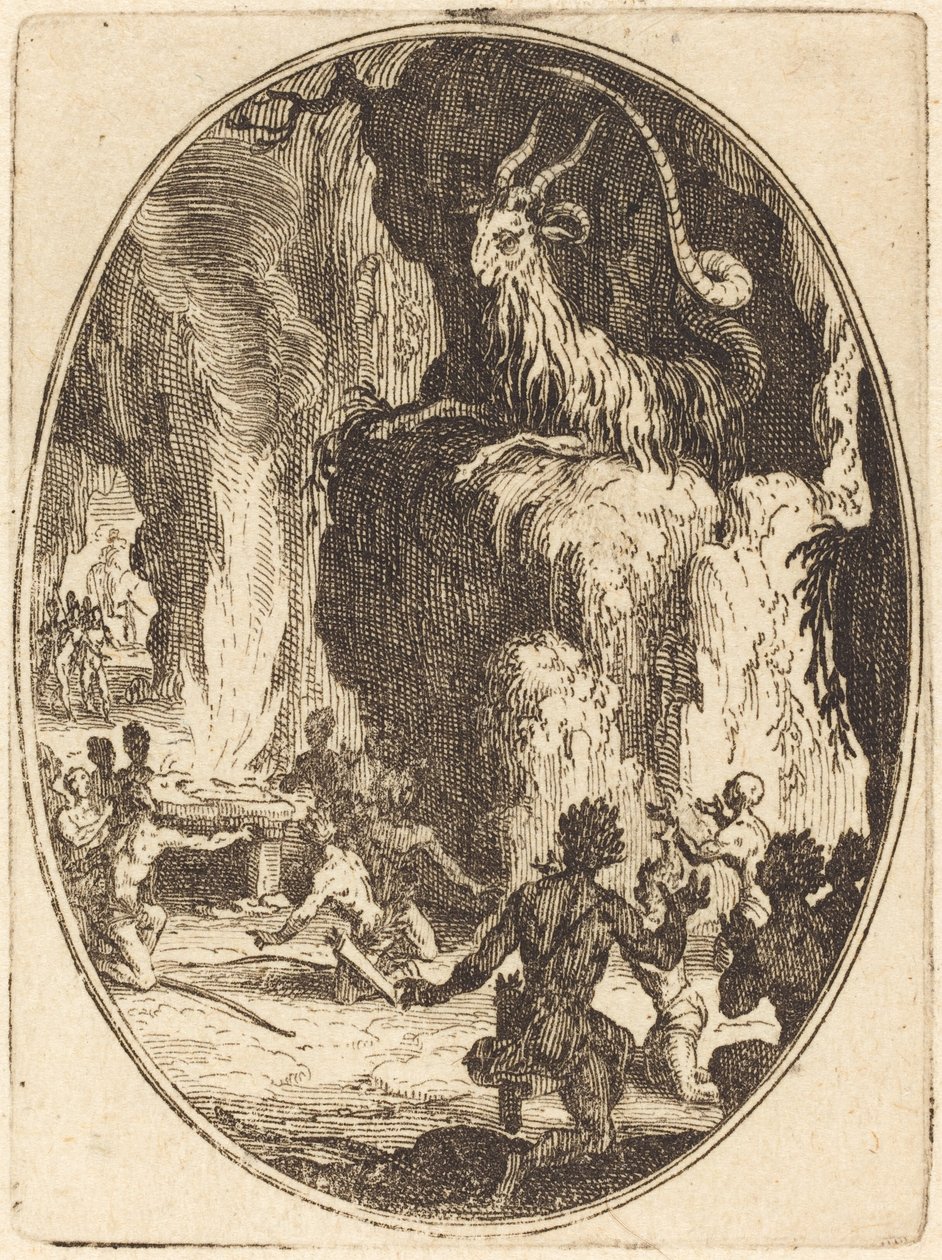 Kult Demona autorstwa Jacques Callot