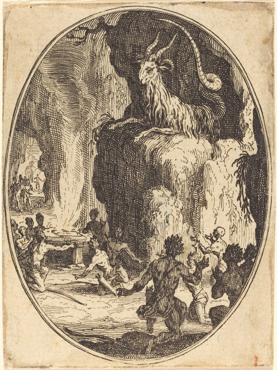 Kult Demona autorstwa Jacques Callot