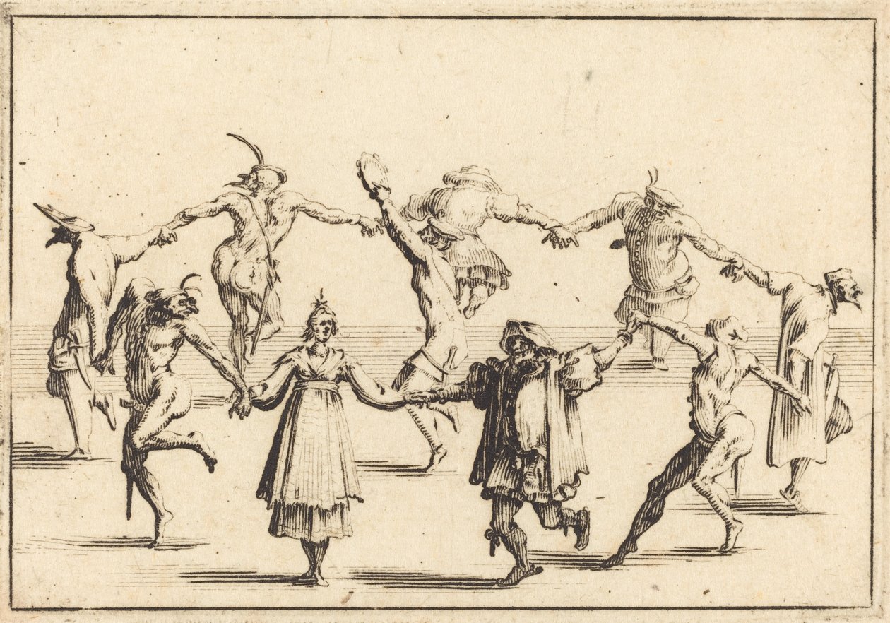 Taniec autorstwa Jacques Callot