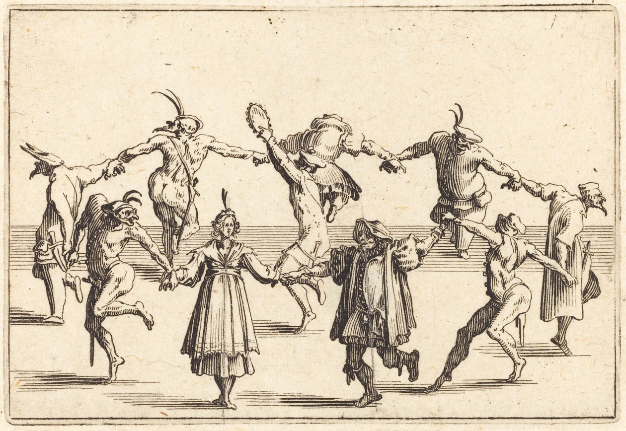 Taniec autorstwa Jacques Callot