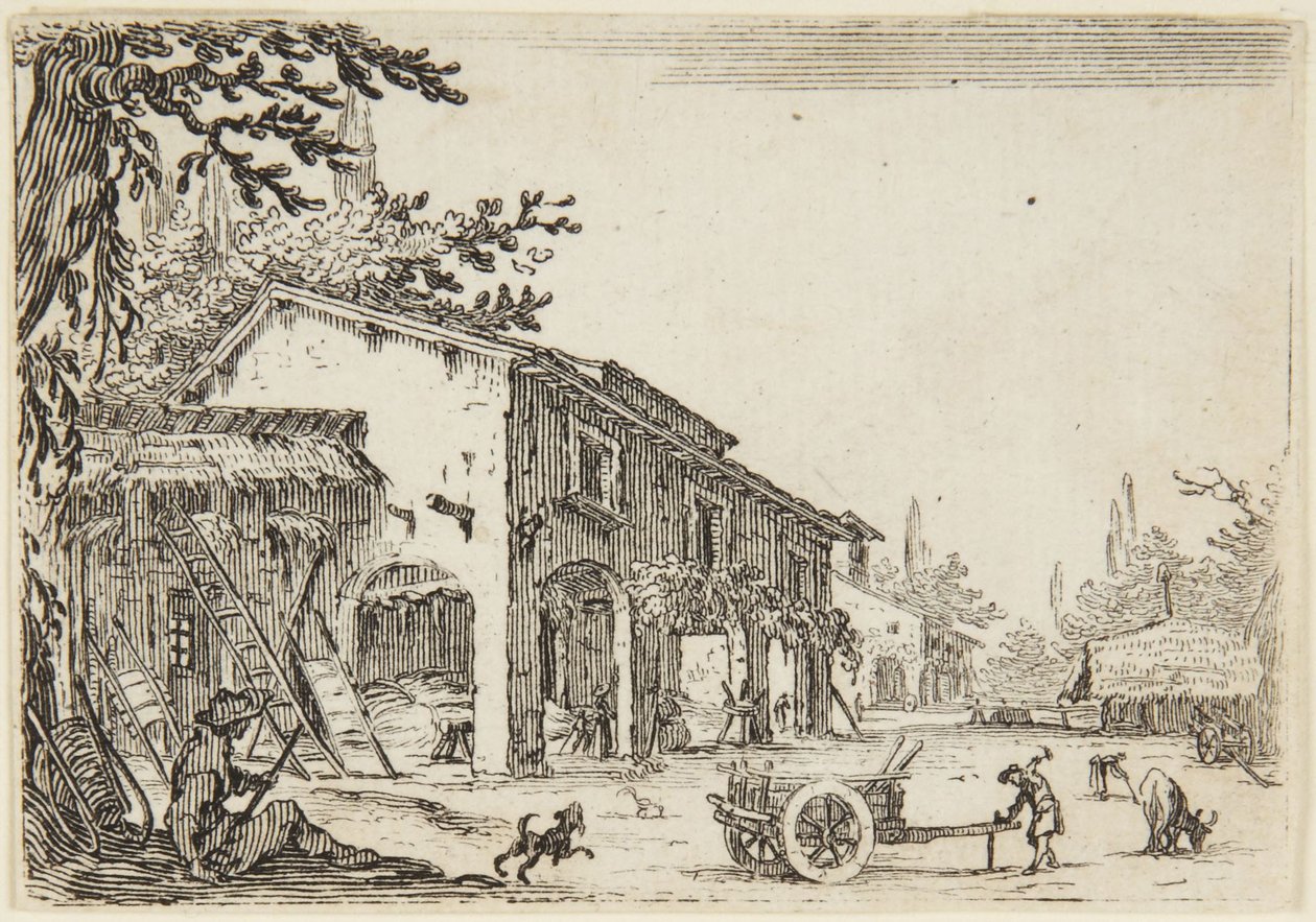 Gospodarstwo autorstwa Jacques Callot