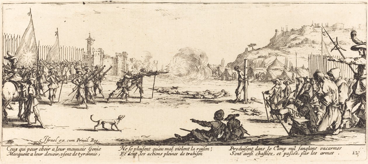 Oddział Strzelecki autorstwa Jacques Callot