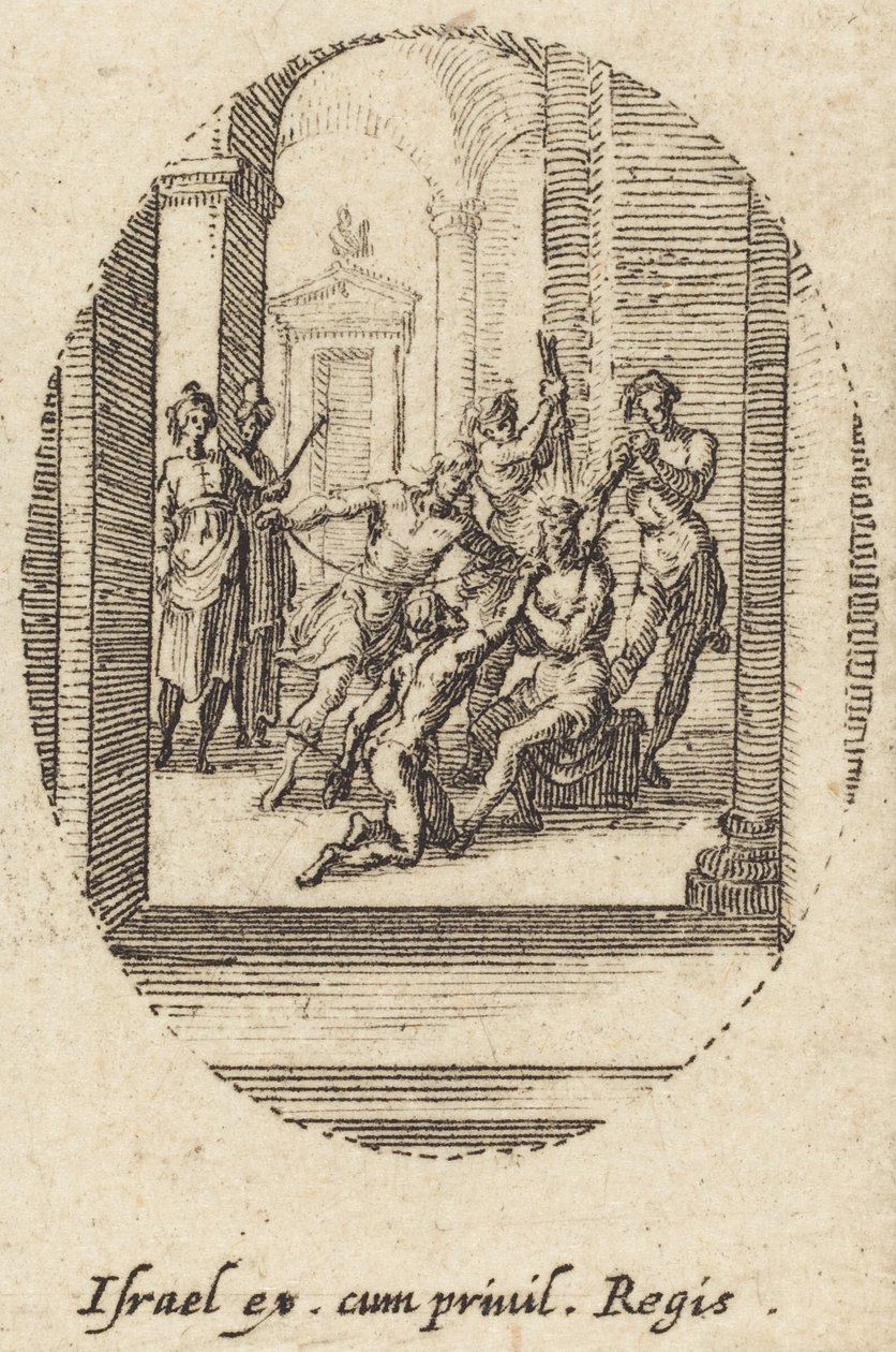 Biczowanie autorstwa Jacques Callot