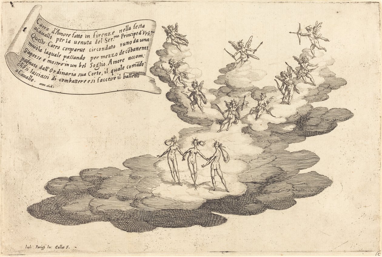 Flota Miłości autorstwa Jacques Callot