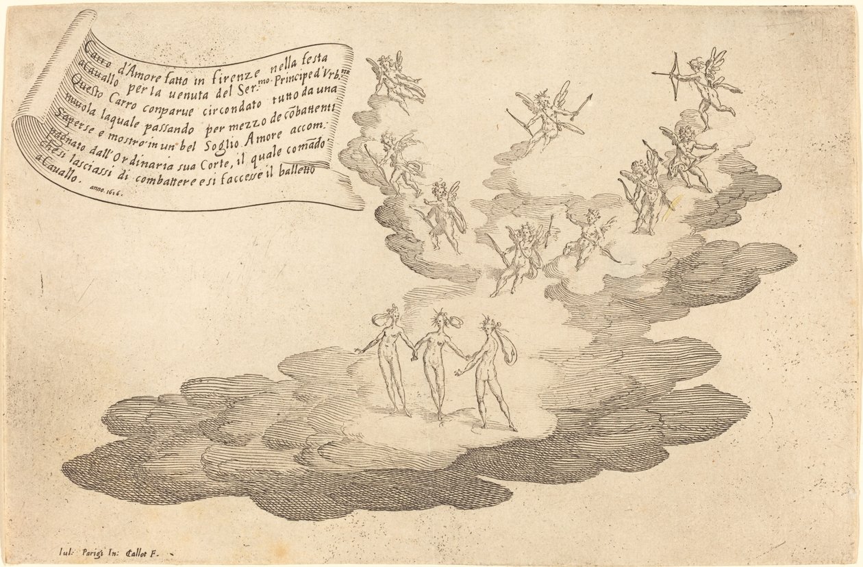 Flota Miłości autorstwa Jacques Callot