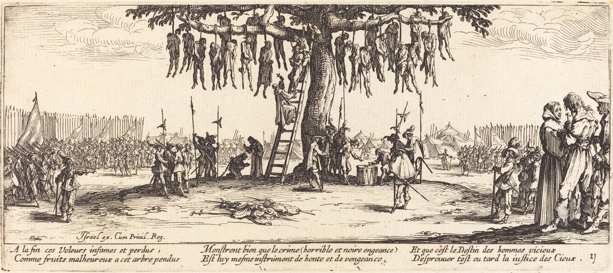 Wiszące autorstwa Jacques Callot