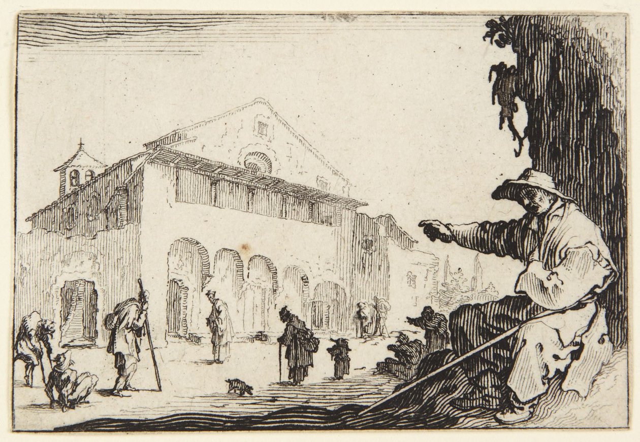 Hospicjum autorstwa Jacques Callot