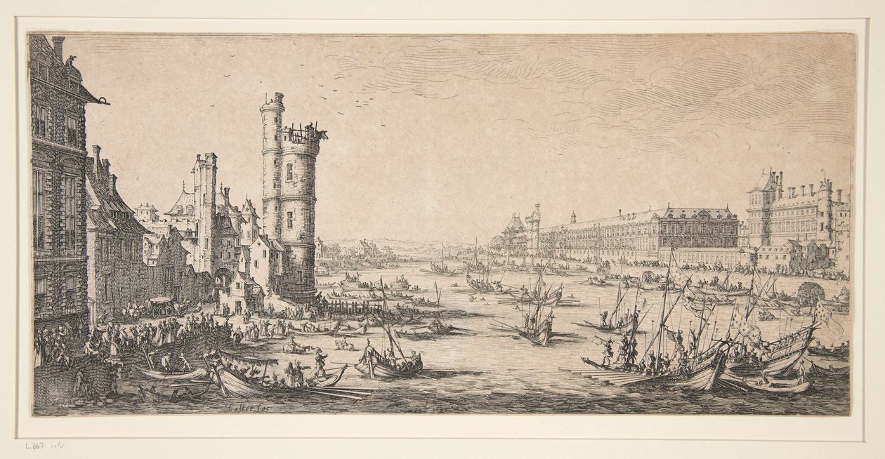 Luwr autorstwa Jacques Callot
