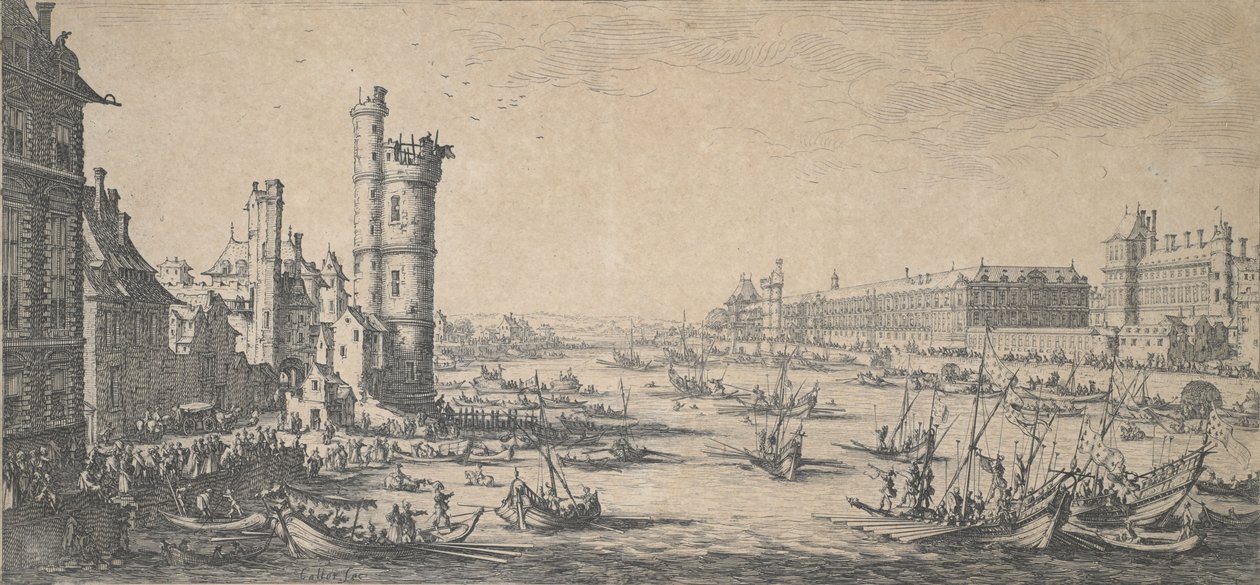 Luwr autorstwa Jacques Callot
