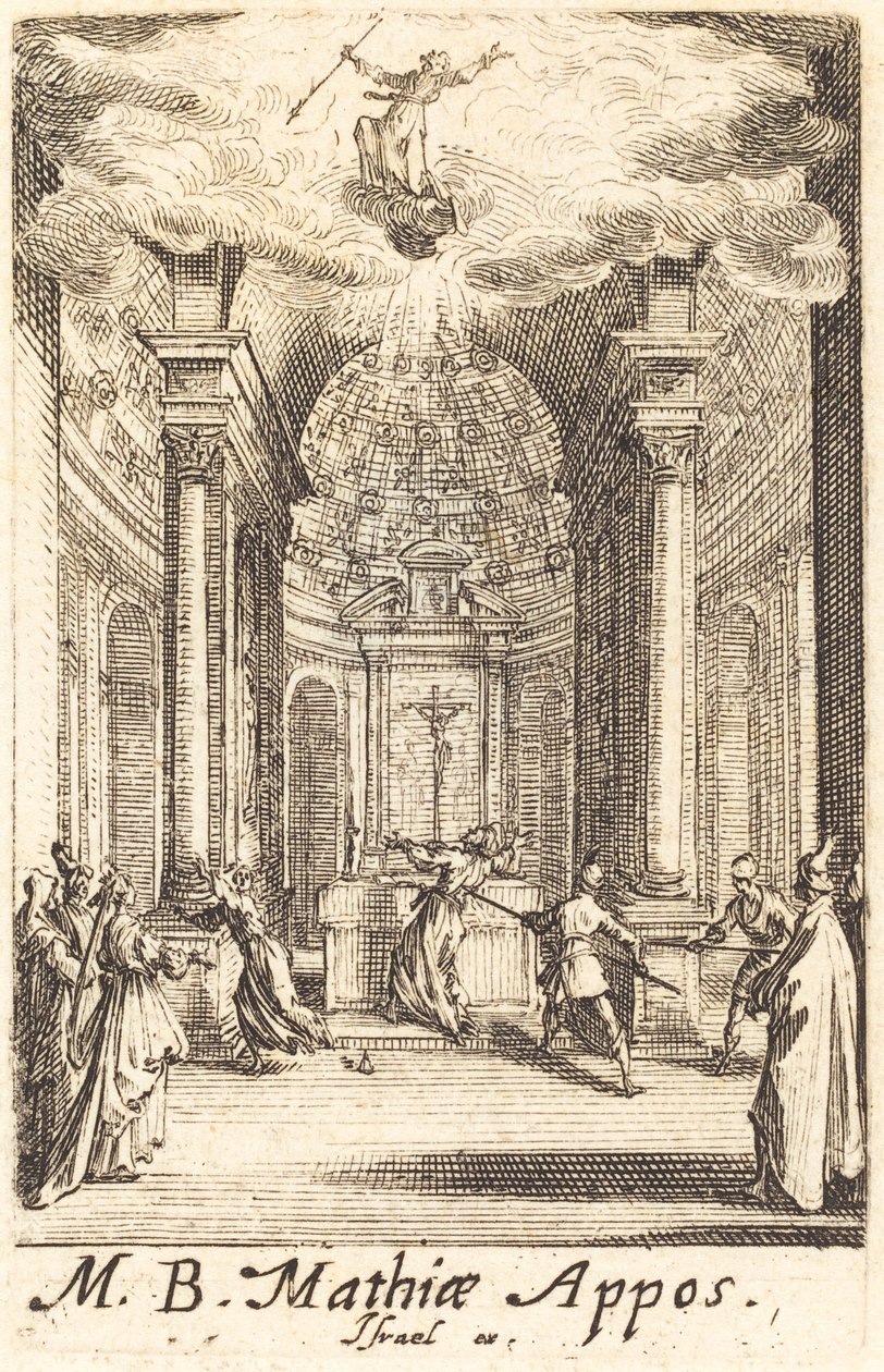 Męczeństwo św. Macieja autorstwa Jacques Callot