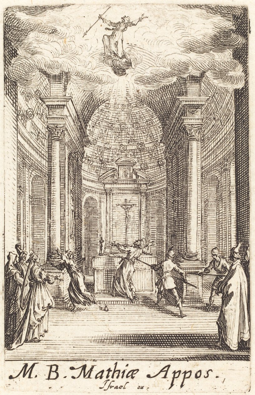 Męczeństwo św. Macieja autorstwa Jacques Callot