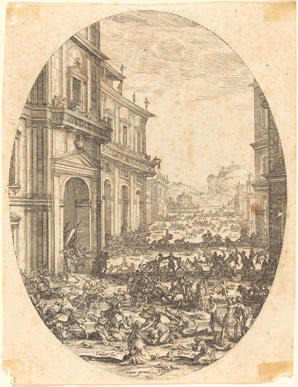 Masakra Niewinnych autorstwa Jacques Callot