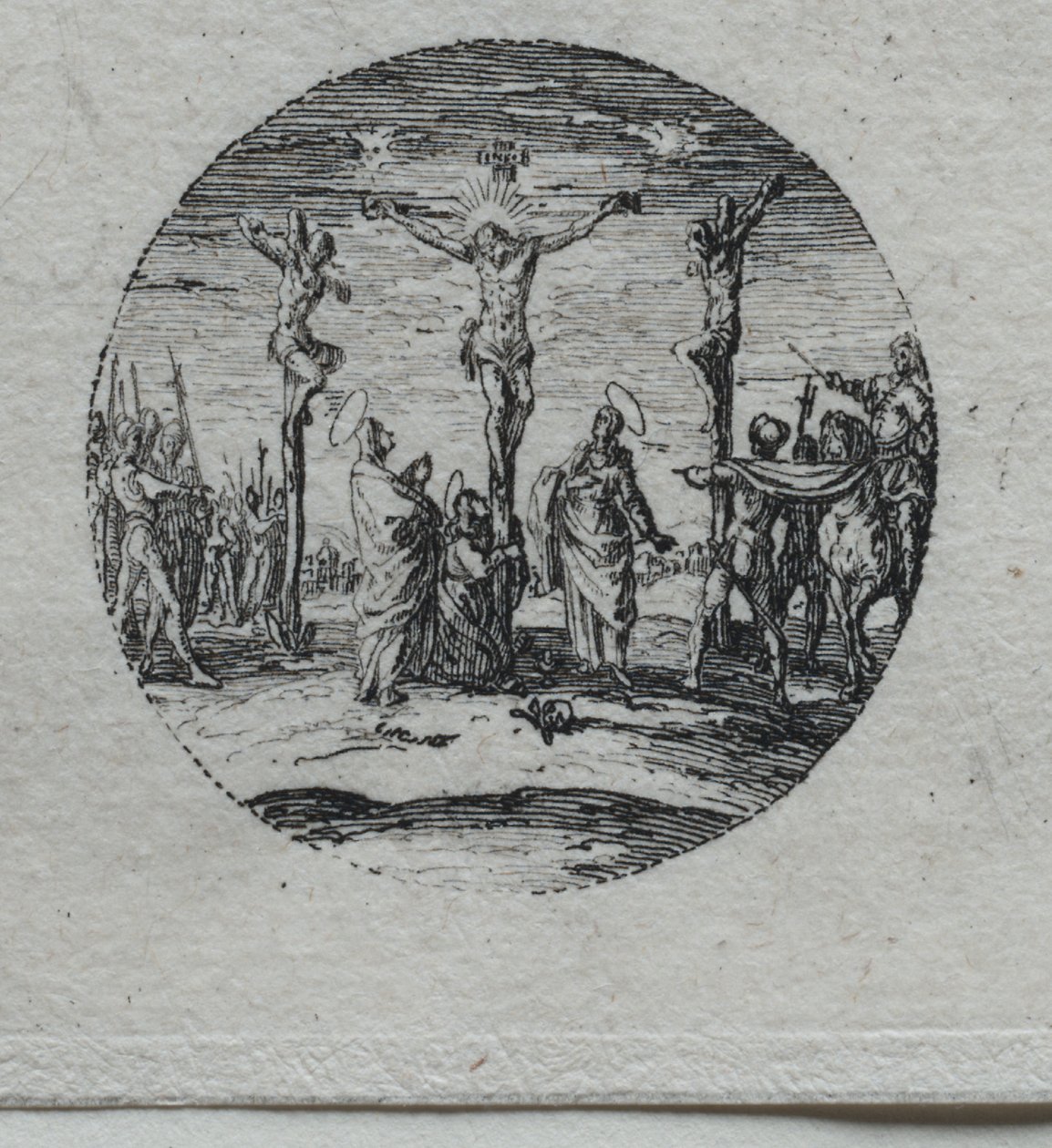 Tajemnice męki: zejście z krzyża autorstwa Jacques Callot